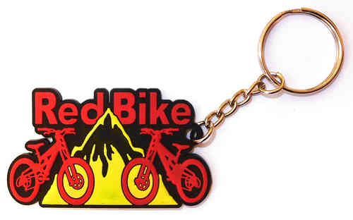 Red Bike Schlüsselanhänger
